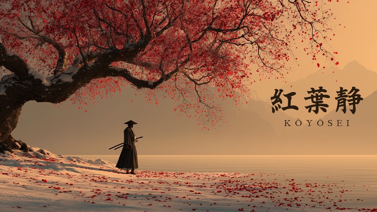 KŌYŌSEI（紅葉静）— Japanese Zen Music Where Silent Crimson Leaves Drift Across the Autumn Wind
