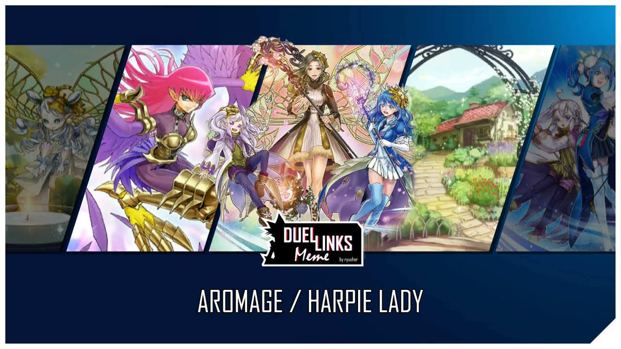 [F2P Friendly] AROMAGE / HARPIE LADY, and Rikka [Yu-Gi-Oh! Duel Links]