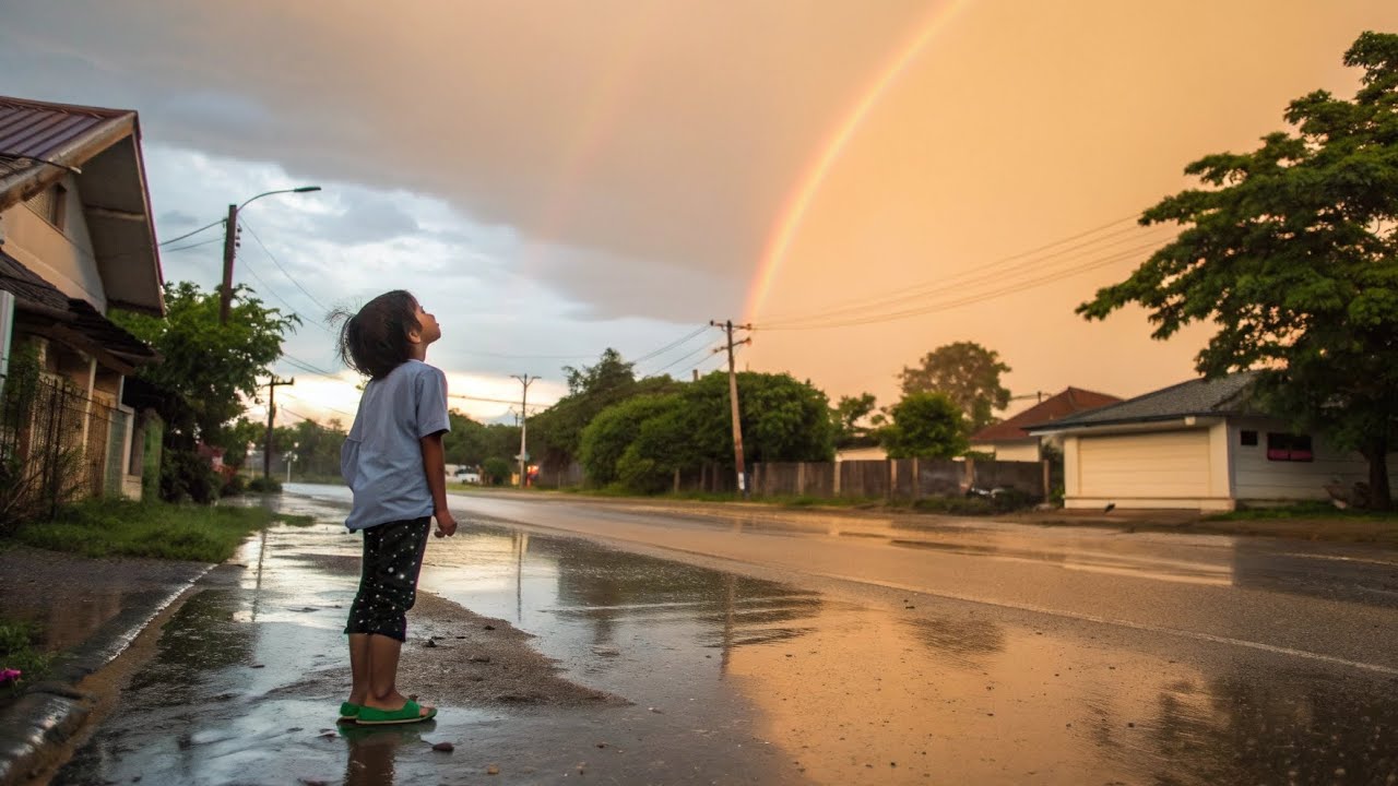 ฝนพรำและสายรุ้ง เรื่องราวชวนหลอนแต่สวยงาม 🌈☔