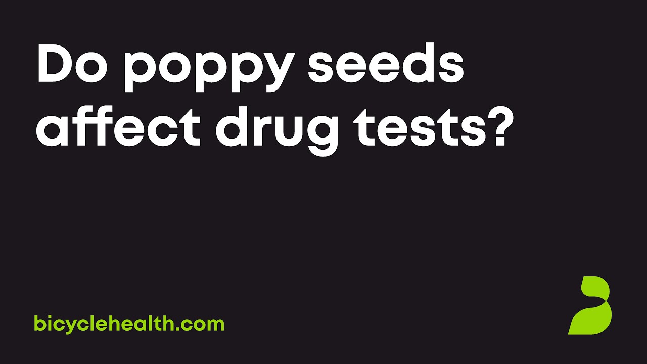 Do poppy seeds affect drug tests?