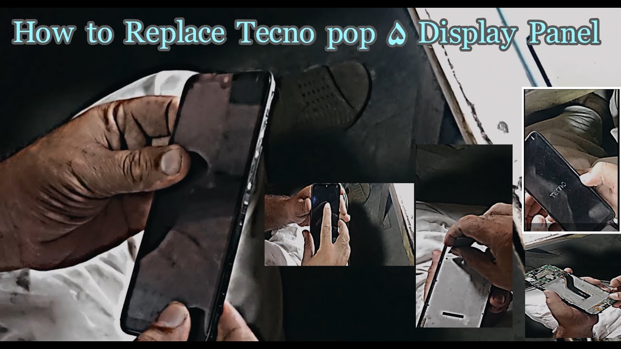 How to Replace Tecno Pop 5 Display Pannel broken screen replacement