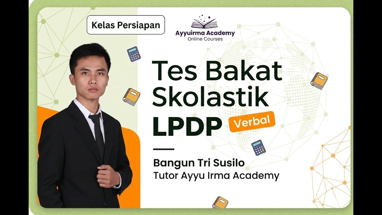 Pembahasan Latihan Soal TBS LPDP Hari 1 : Verbal soal mirip dengan tingkat kesusahan
