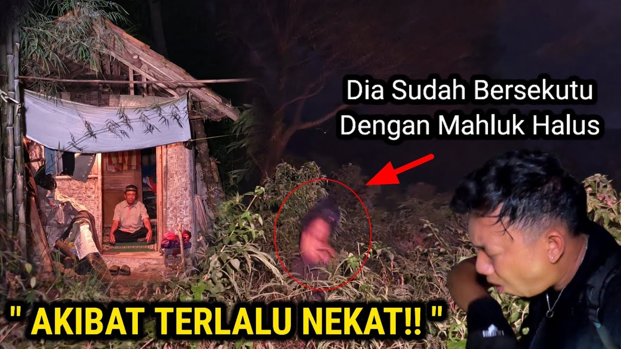 AKIBAT TERLALU NEKAT BIKIN KONTEN!! ADA RUMAH POHON UNIK DI JALUR ANGKER SEPERTI ALAS PURWO