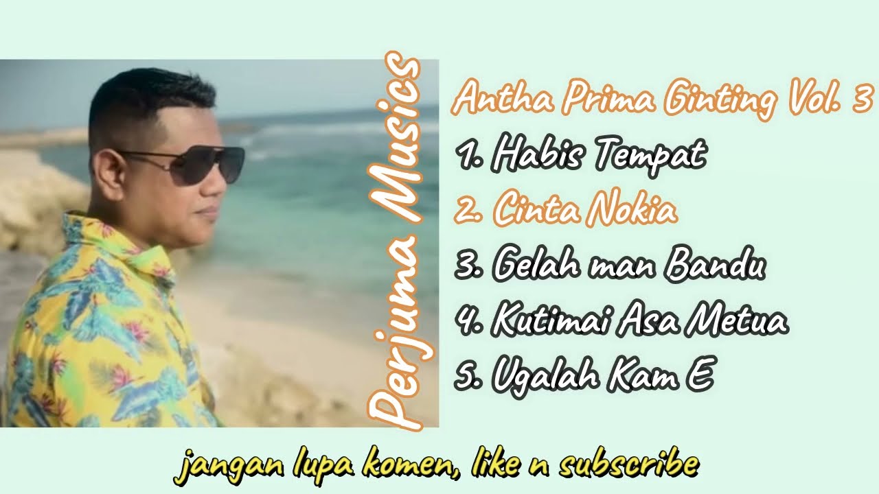 Antha Prima Ginting Vol. 3 : Album Lagu Karo Terbaik dan Terpopuler