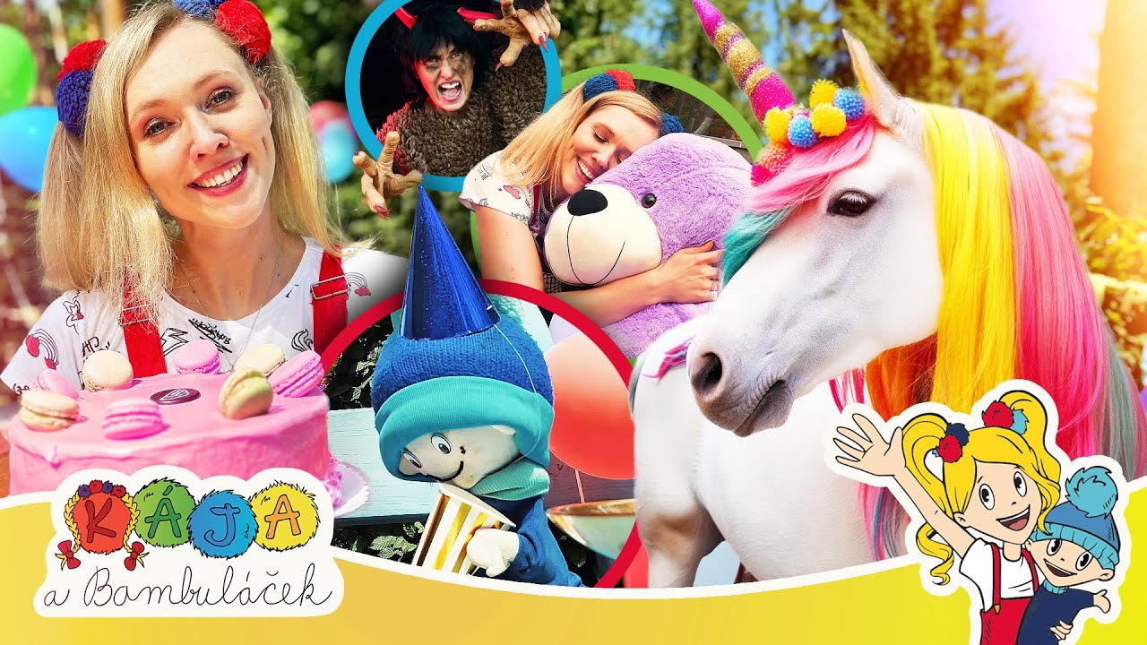 Kája a Bambuláček | Duhový jednorožec nám plní přání🦄