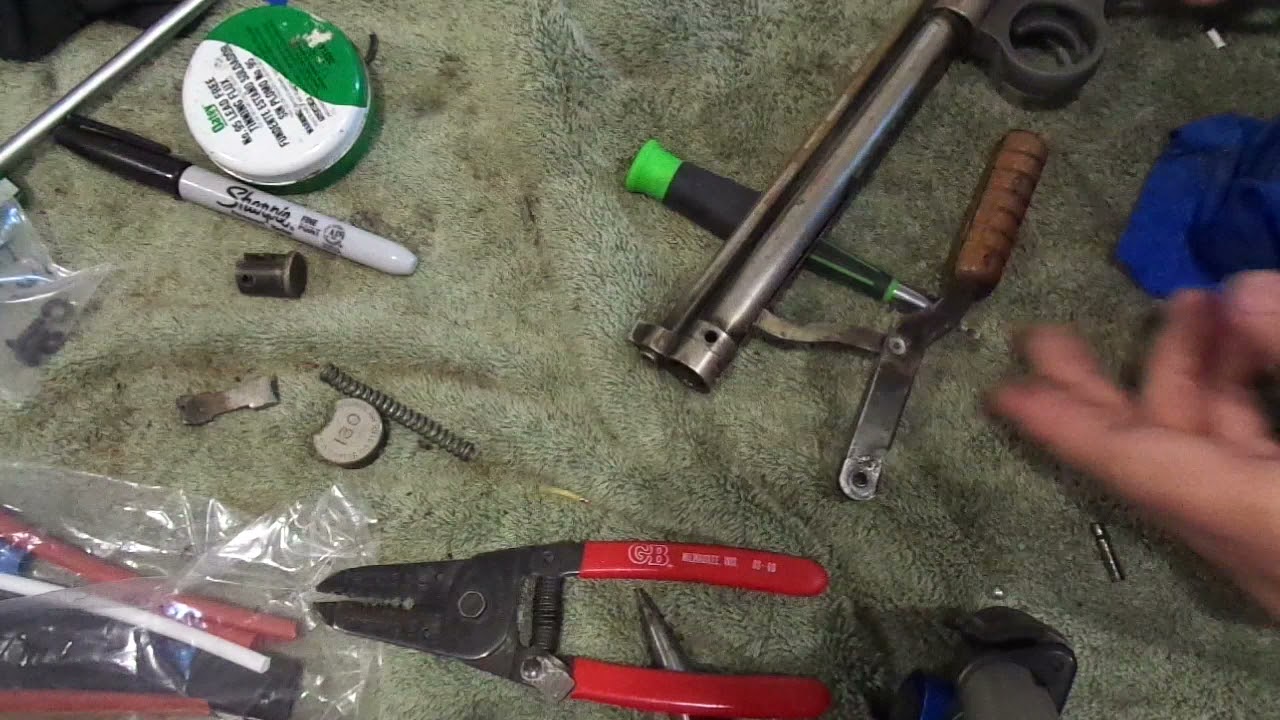 130 Benjamin .177 air pistol repair