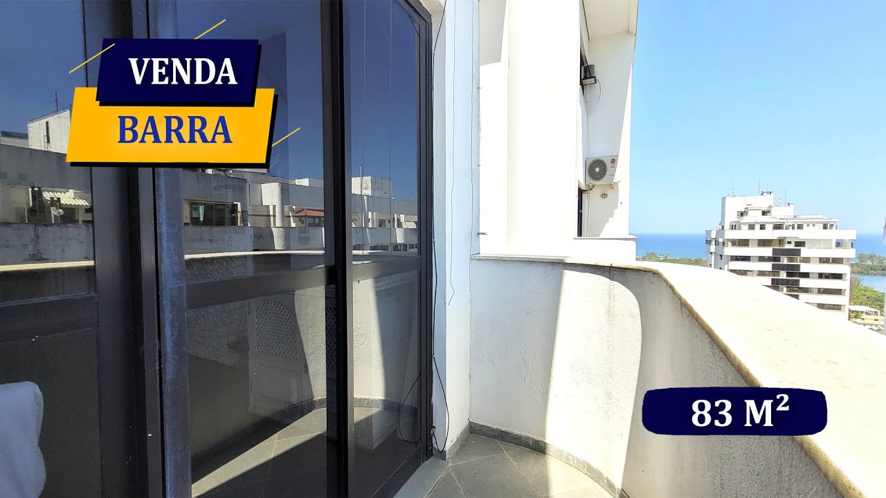 BARRA DA TIJUCA DUPLEX 83M2 2 SUÍTES VAGA ANDAR ALTO SUPER INFRA LAZER  SEGURANÇA  ÔNIBUS E BALSA