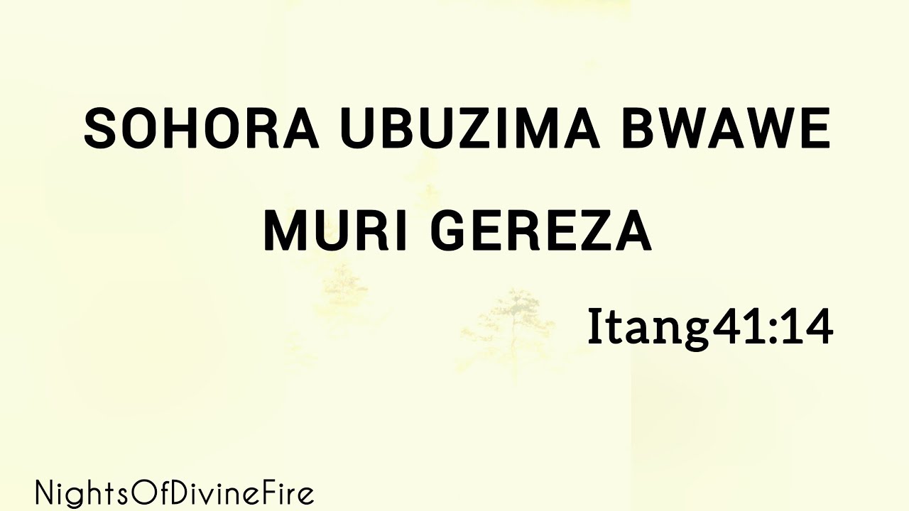 BOHOKA|Sohora ubuzima bwawe muri gereza ushyirwamo n'umunyeshyari|11.03.2026|Rukundo Jean Paul