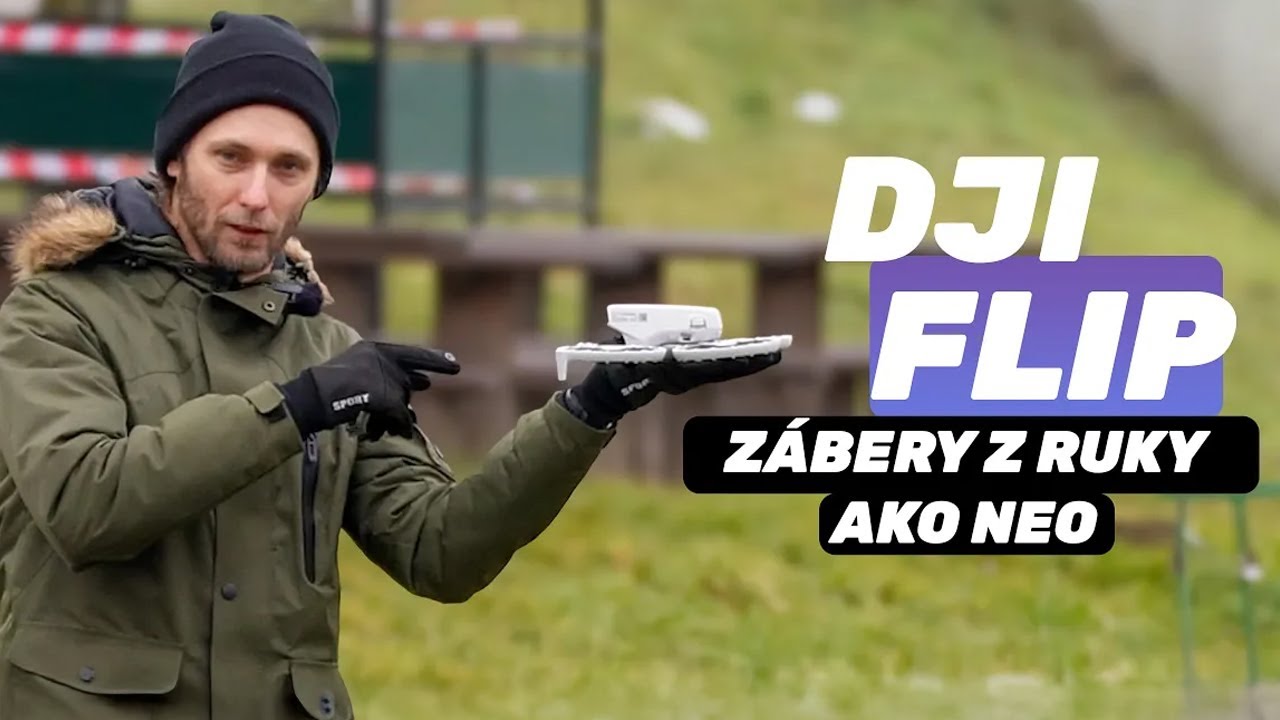 DJI Flip – Pre koho je určený? ✈️ Ukážka vzletu z ruky a režimov #QuickShots