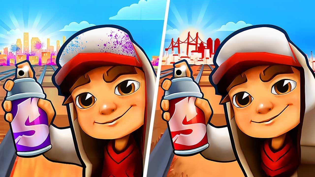Subway Surfers Havana 🆚 Subway Surfers Venice, Subway Surfers Map Comparison
