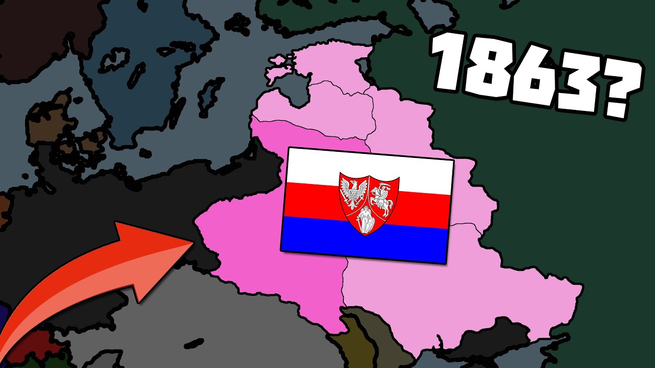 What if Poland-Lithuania was restored in 1863?