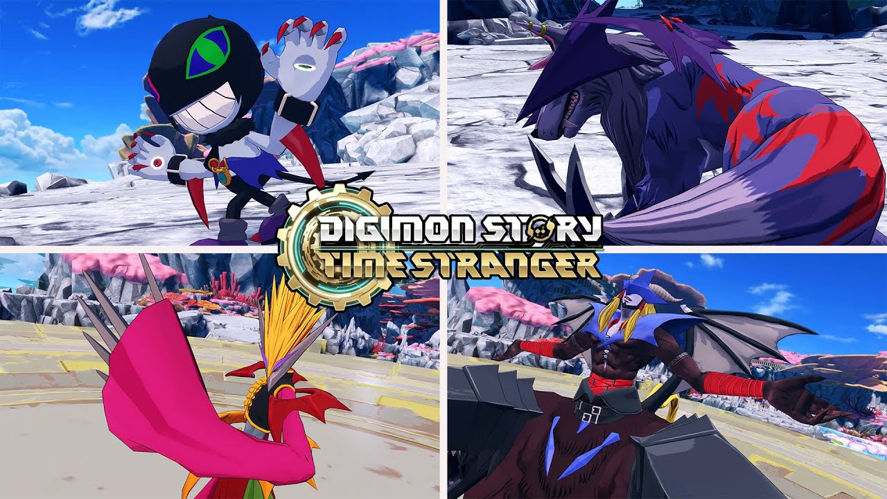 GrandDracmon Evolution, Special Skills & Win Screen - Digimon Story: Time Stranger