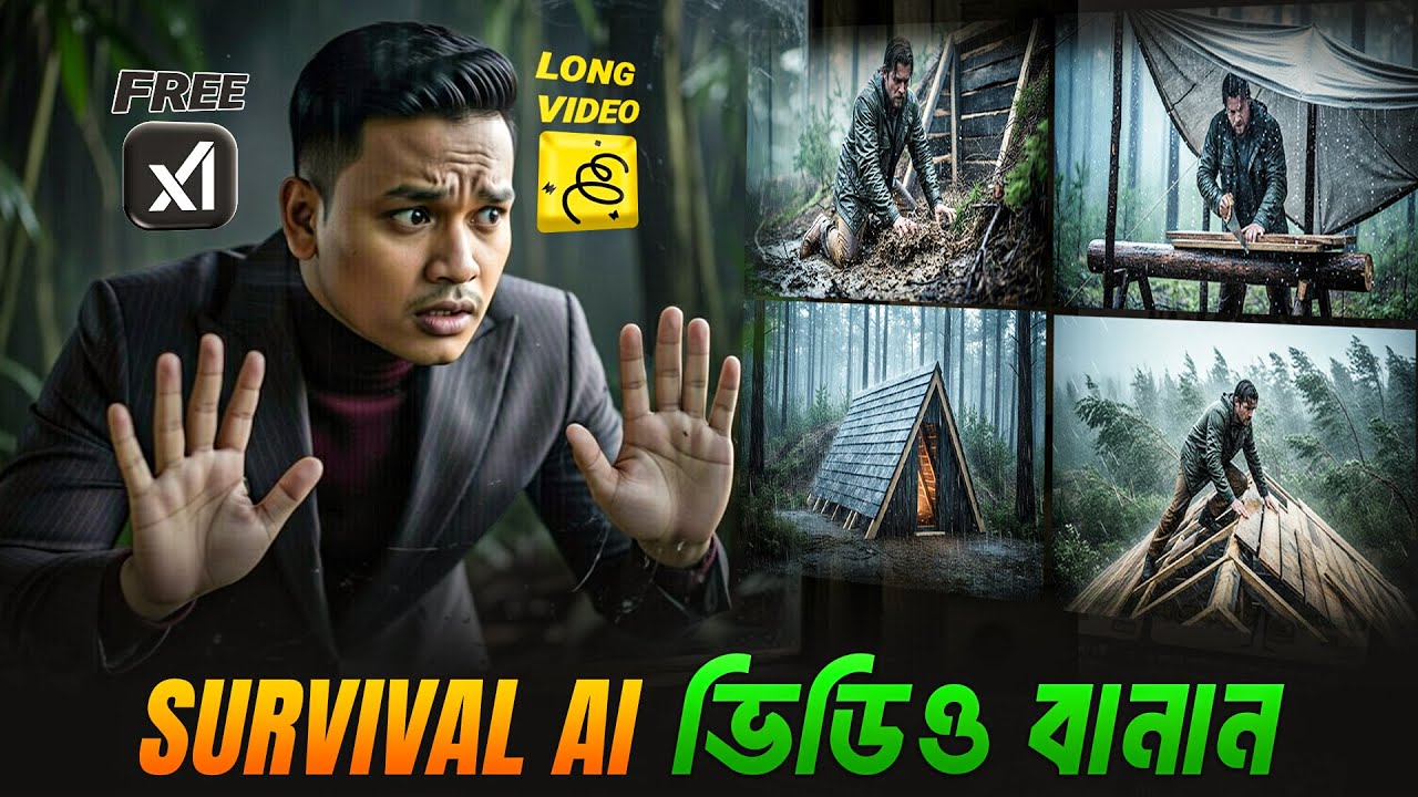 How To Create VIRAL AI Survival Videos in 2026 (100% FREE & Unlimited)✅ Secret Method