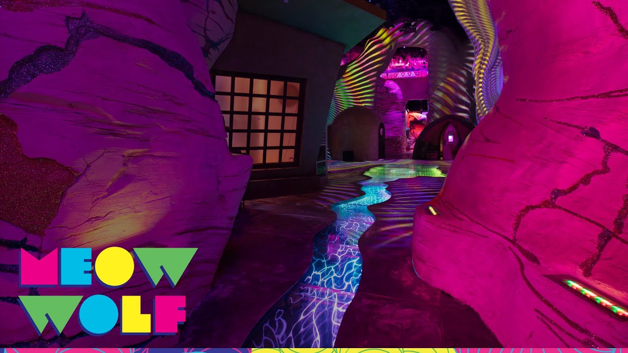 Projection Mapping a Desert Landscape | Meow Wolf Las Vegas
