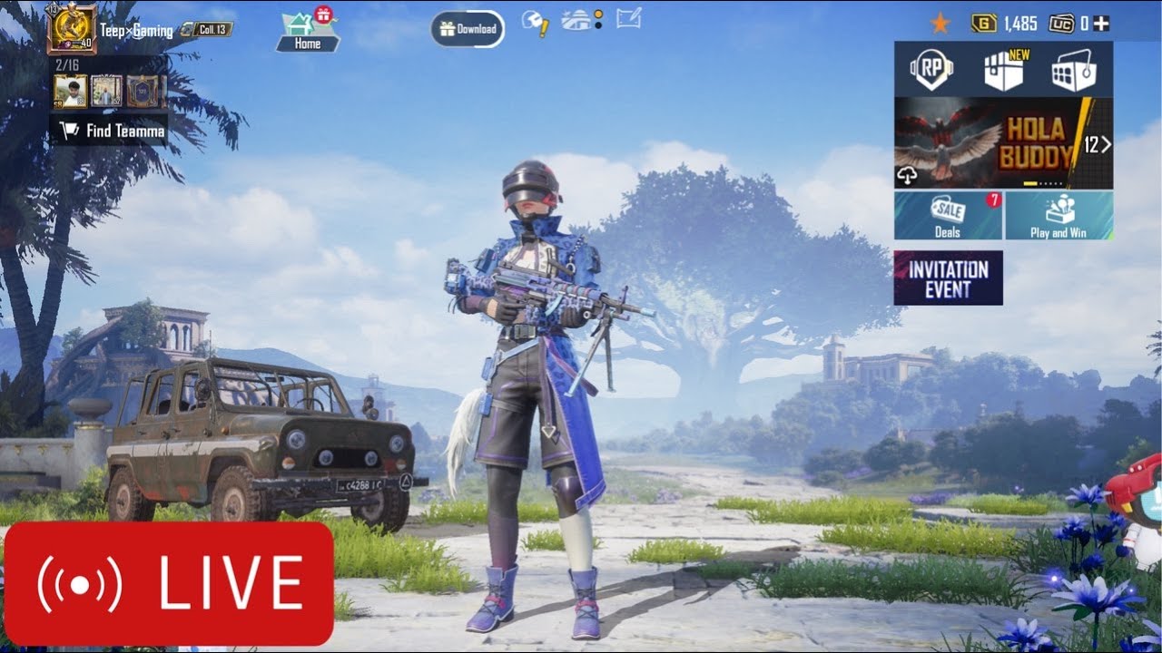 BGMI LIVE CLASSIC TEEP GAMING LIVE #bgmilive   #shortsfeed   #teepgaming