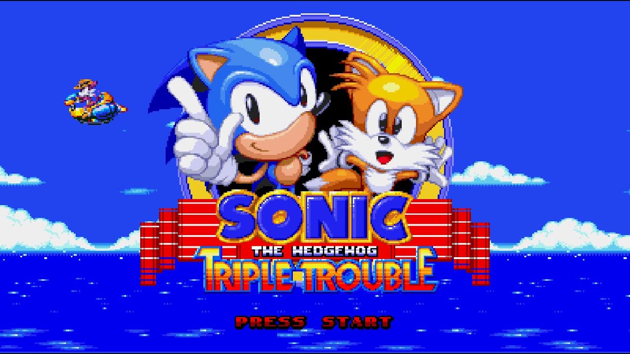 Sonic Triple Trouble 16-Bit Full Playthrough (All Emeralds)