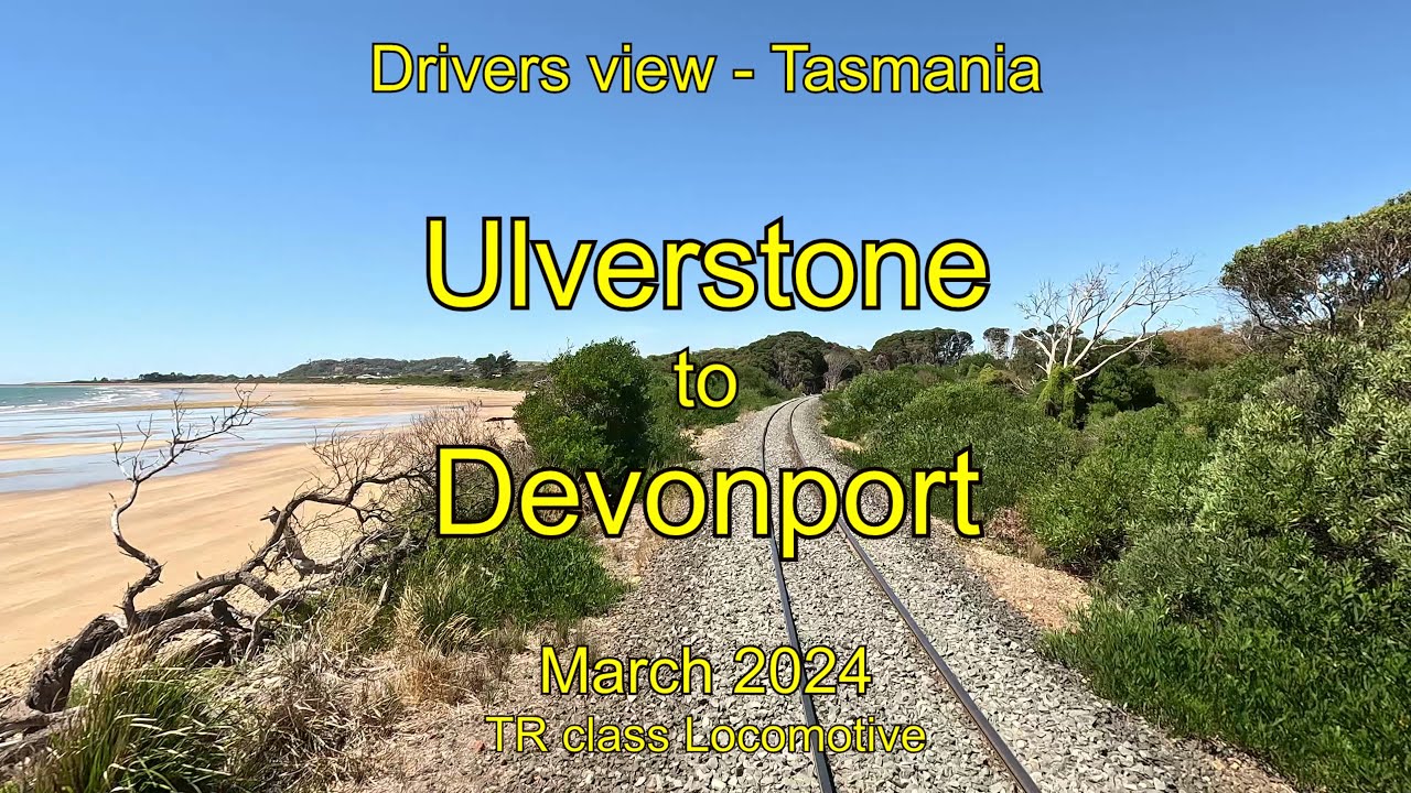 Drivers view Tasmania, Ulverstone to Devonport, Mar 2024