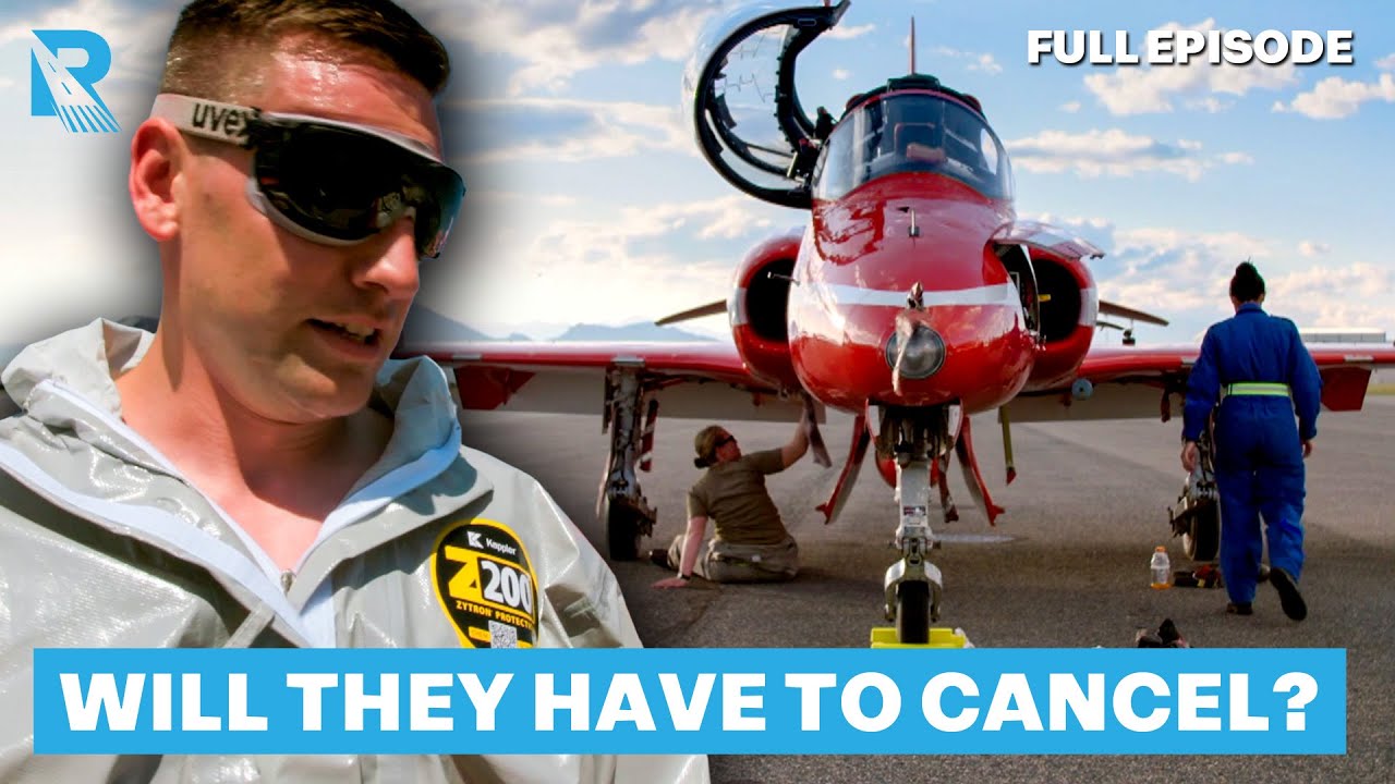 Extreme Heat & Bird Strike Threaten RAF Mission! | Red Arrows: Kings Of The Sky | Full Episode