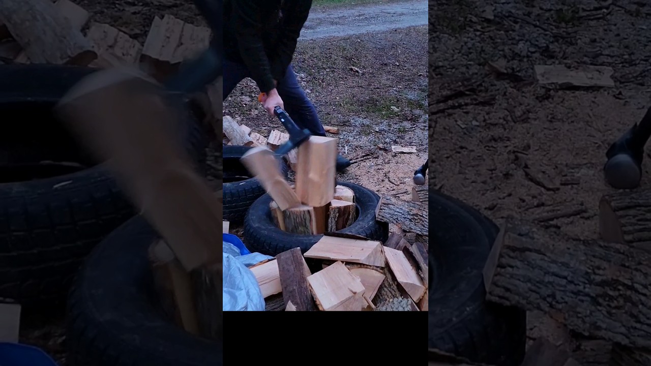 Fiskars X25 Splitting Axe 🪓 💪