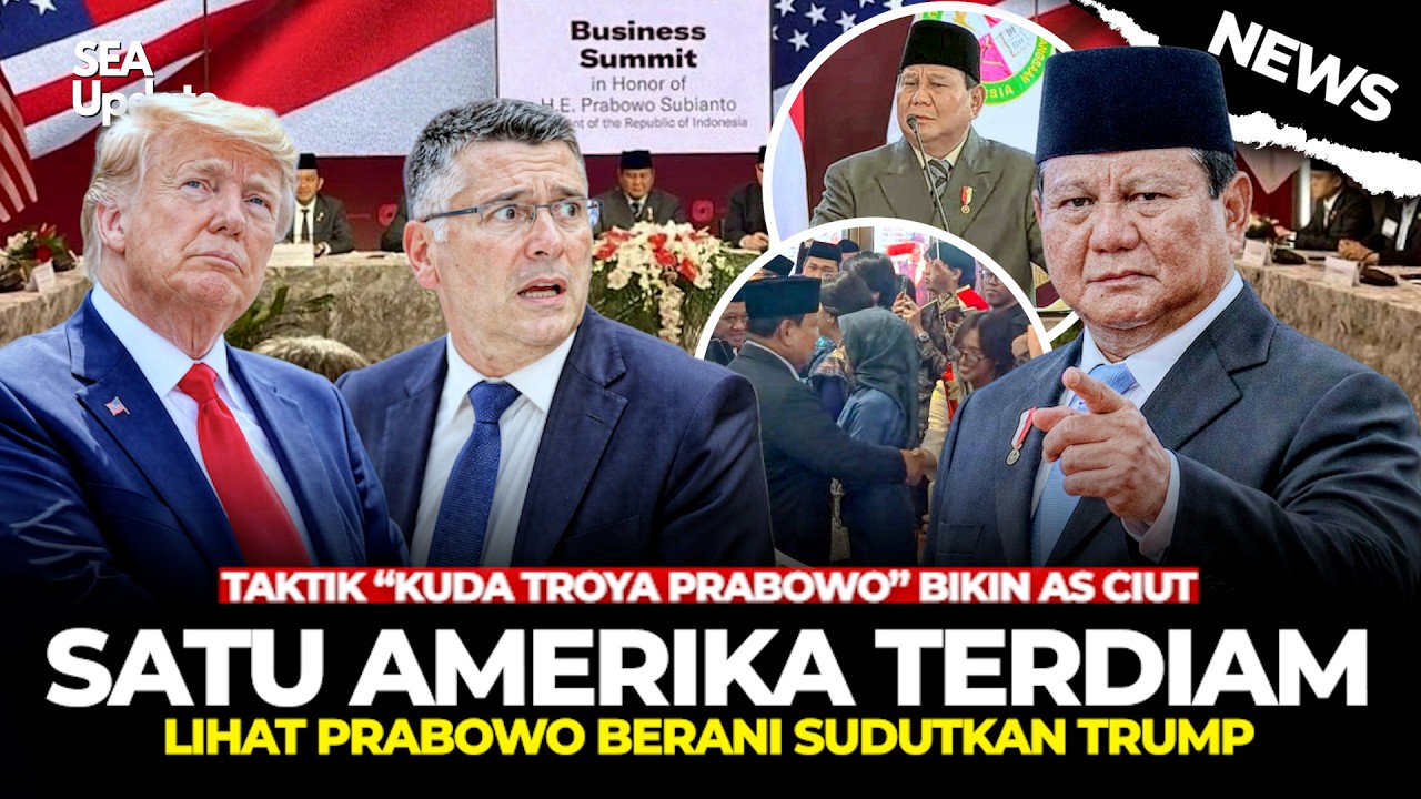 AS Kaget Lihat Gebrakan Prabowo “RI Berhasil Taklukkan Washington” Puluhan Petinggi Dibuat Hening?