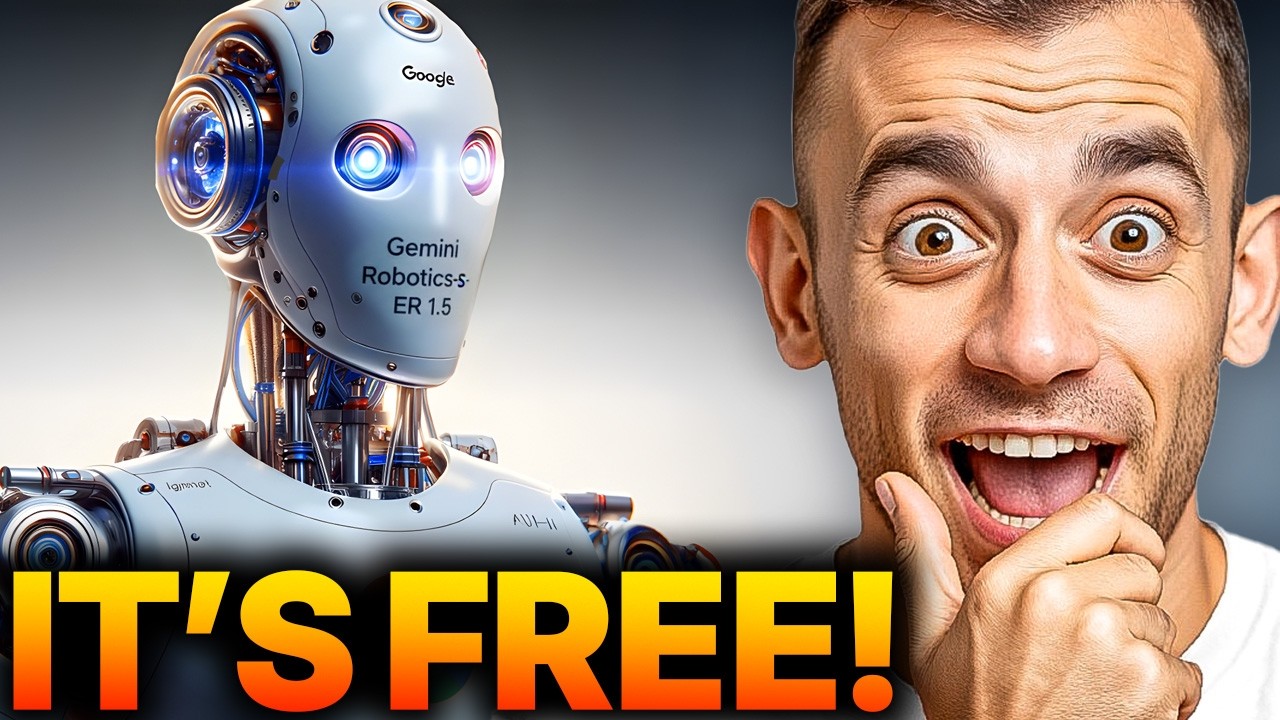 Gemini Robotics-ER 1.5 od Google'a jest SZALONY! 🚀 (ZA DARMO!)