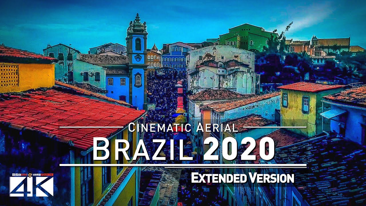 【4K】🇧🇷 Drone Footage 🔥 The Beauty of Brazil in 2¼ Hours 2019 🔥 Cinematic Aerial Rio Sao Paulo BRASIL