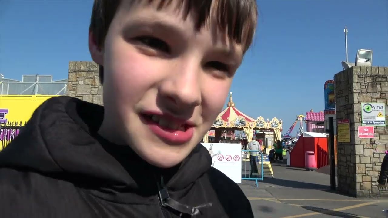 Tramore Amusement Park 2022 Filmed In 4K. Gerald Reeve's 