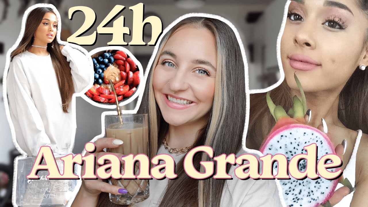 Ich esse & trainiere wie ARIANA GRANDE für 24 Stunden [2021] | Ariana Grande Ernährung & Workout