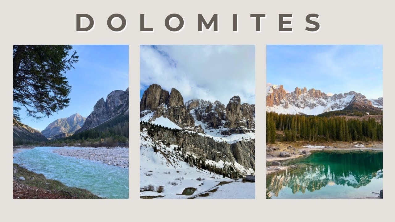 DOLOMITES IN APRIL (Europe #3)