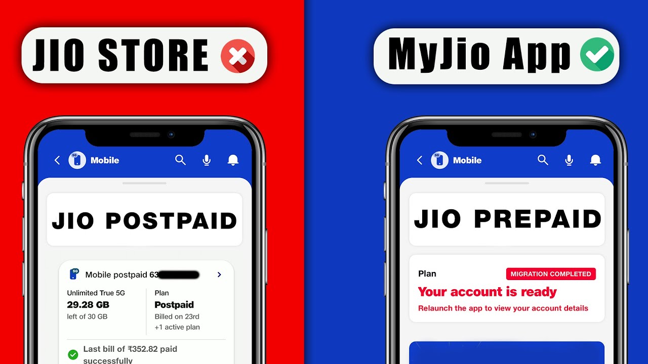 Jio Postpaid to Jio Prepaid Convert in Just 5 Minutes (Secret Trick🤫) Hindi