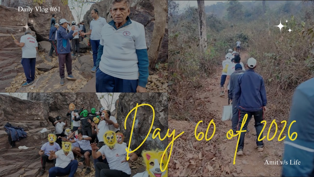 Trekking with a 75 year old and climbing the content ladder | Vlog #61 of Vlog 365
