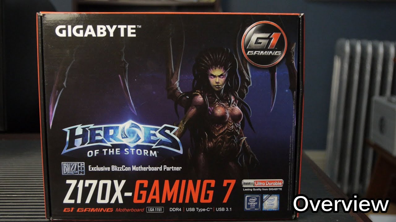 Gigabyte Z170X Gaming 7: Quick Unboxing