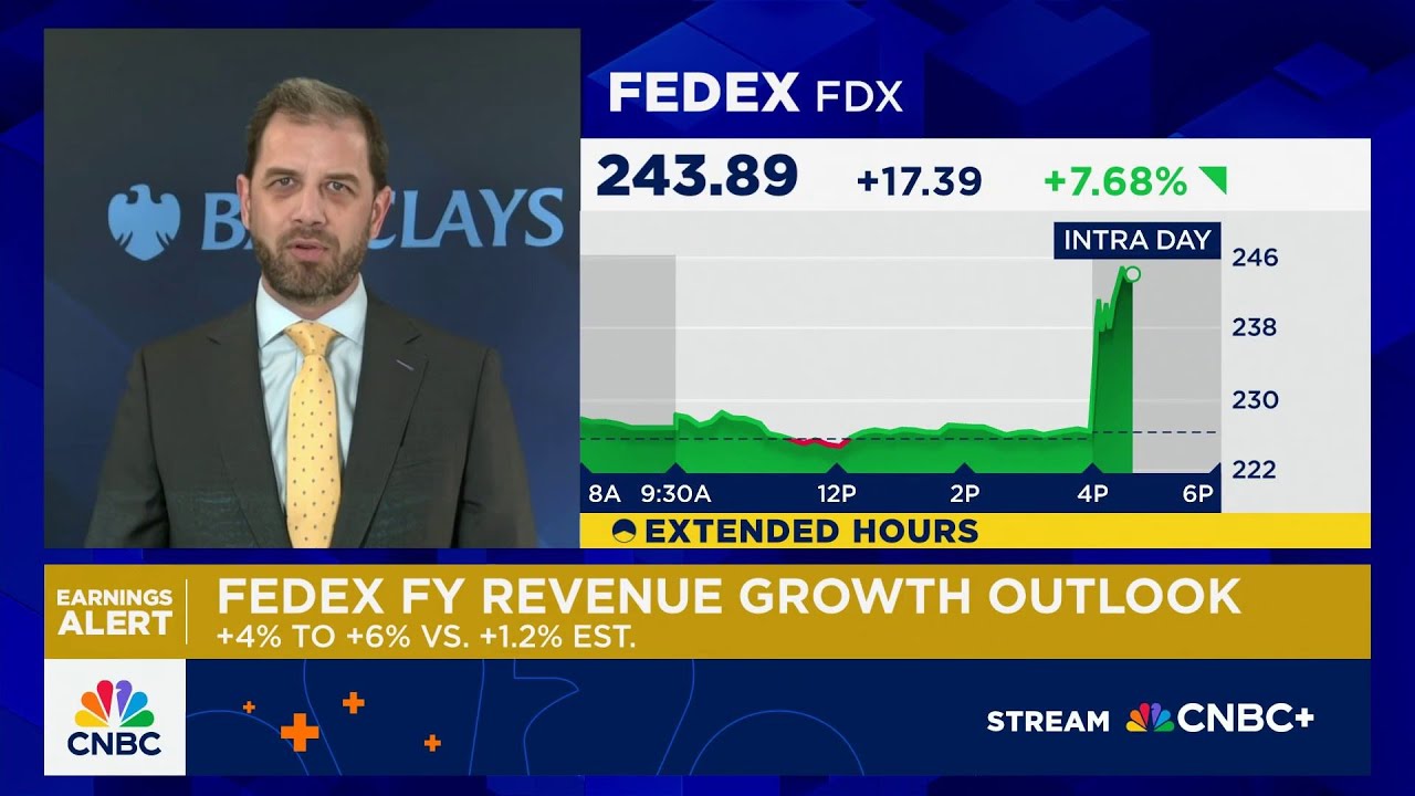 FedEx's structural cost initiatives are delivering, says Barclays’ Brandon Oglenski
