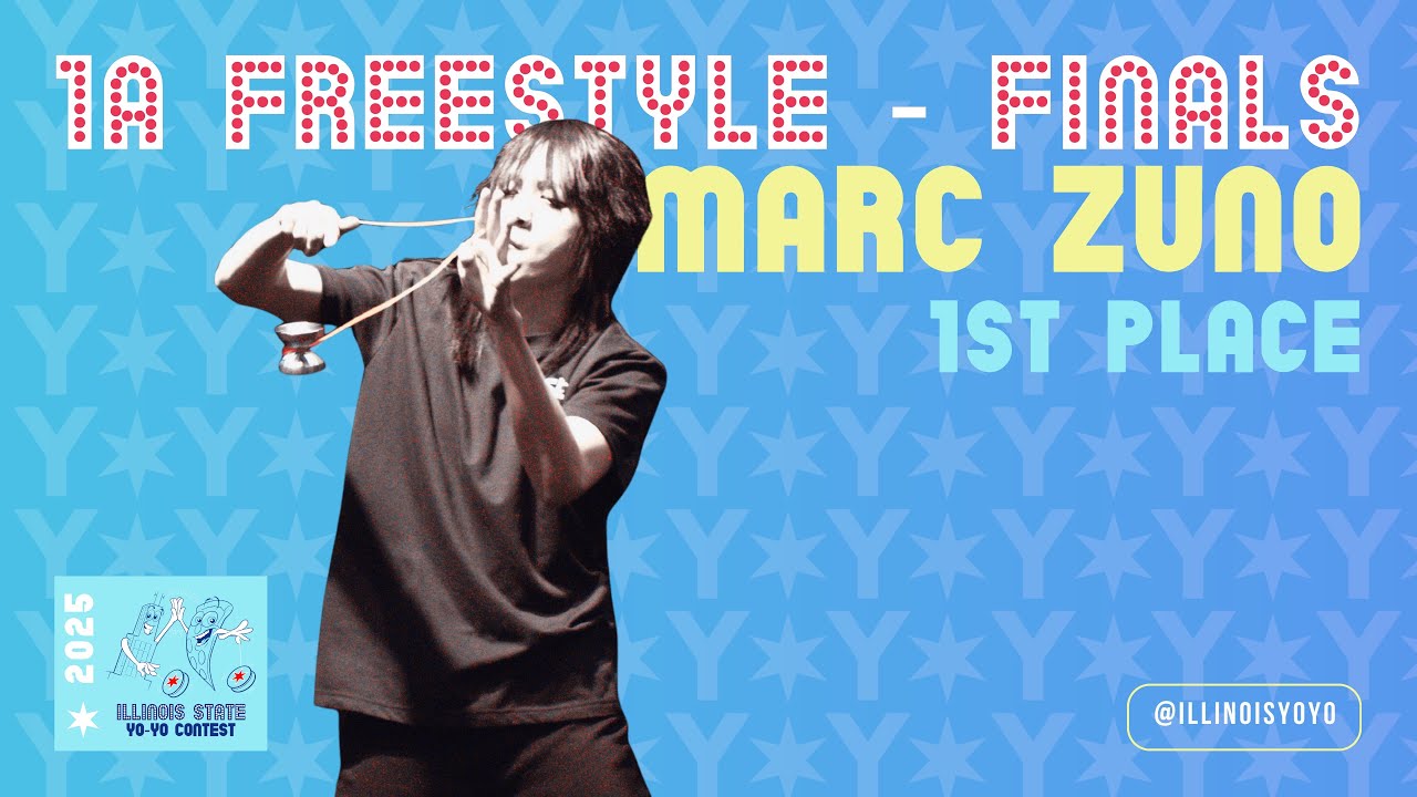 Marc Zuno – 1st Place – 1A Freestyle Finals – 2025 Illinois State Yo-Yo Championships
