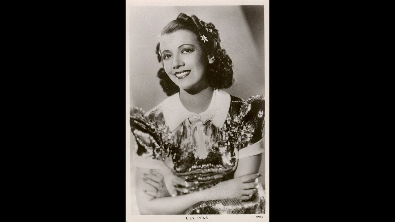 Meyerbeer:  Dinorah  -  Ombre légère  -  Lily Pons, soprano