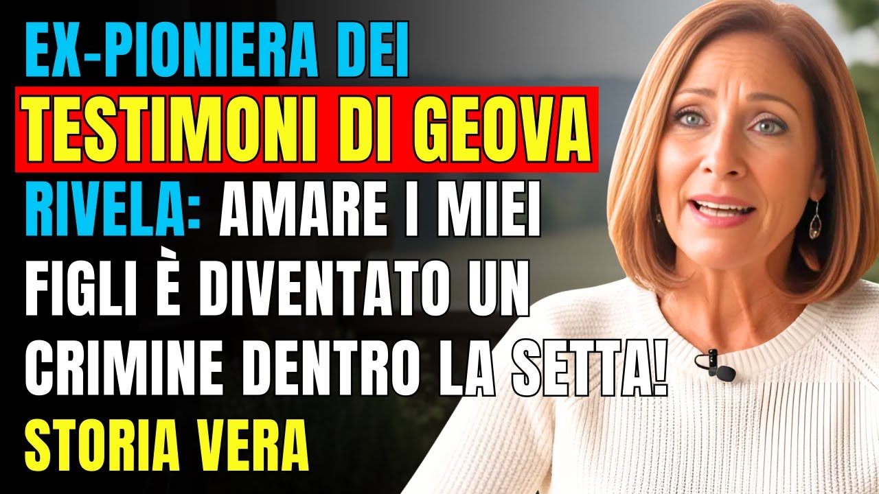 STORIA DI UNA NONNA💔👵EX-PIONIERA DEI TESTIMONI DI GEOVA: La setta ha rovinato la mia vita!