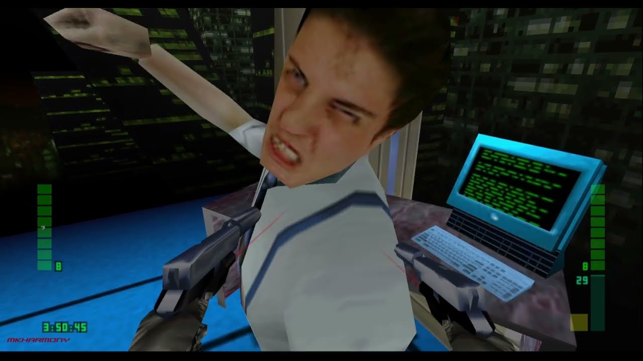 Perfect Dark PC Port #1 dataDyne Central Perfect Agent