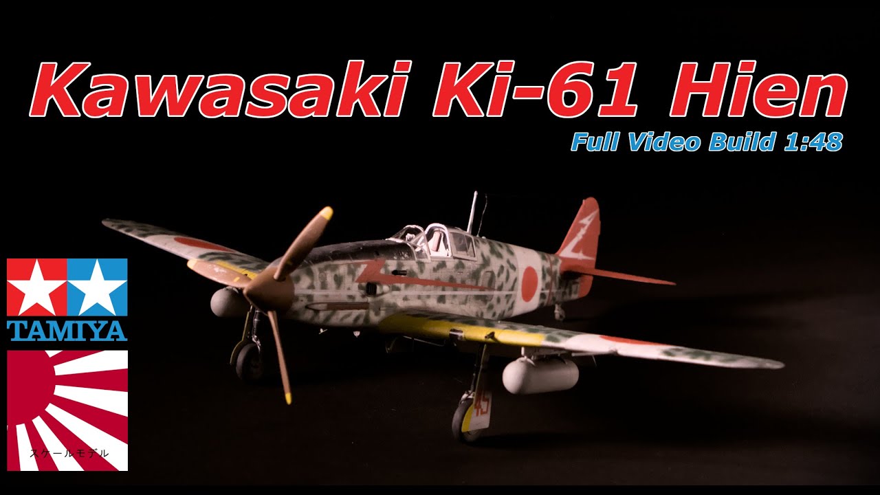 Ki 61 Hien | Full Build Video | Tamiya 1:48 | Kit No. 61115 | Stressed Skin Effect + Rivets
