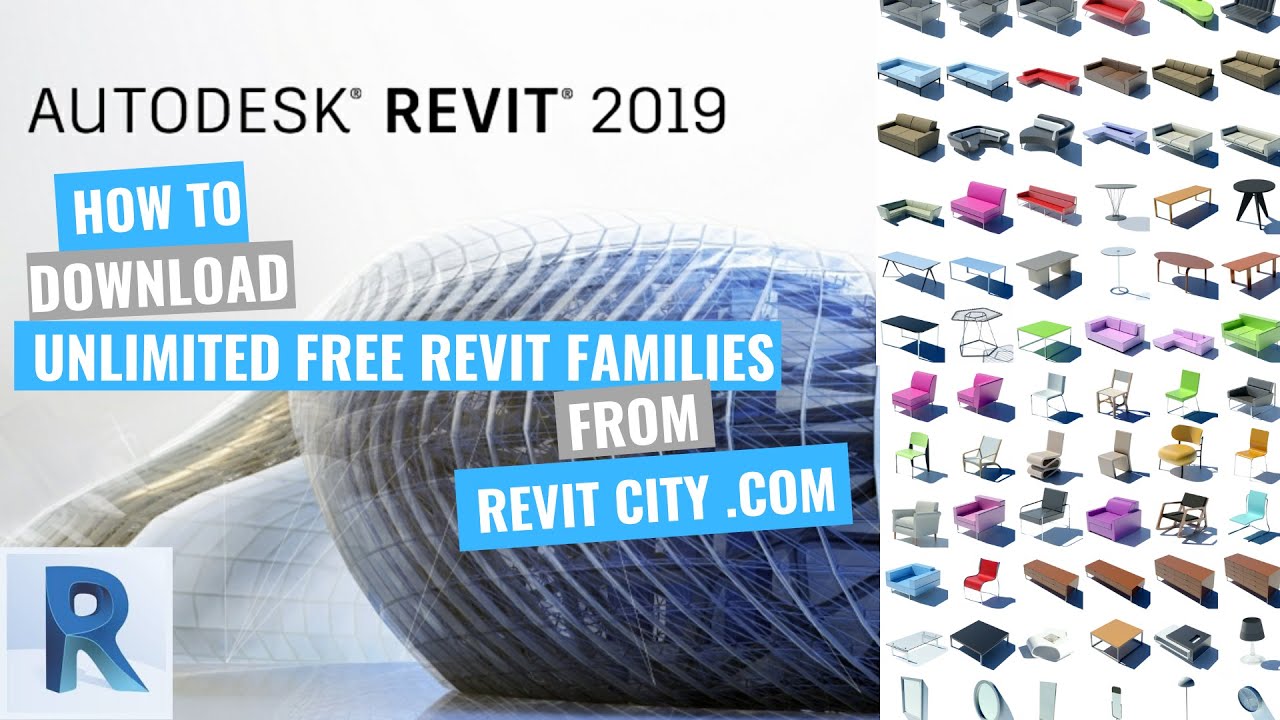 #01| HOW TO DOWNLOAD UNLIMITED FREE  REVIT FAMILIES FROM  REVITCITY.COM