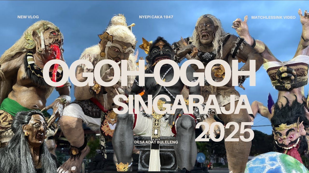 Ogoh-Ogoh desa adat buleleng 2025 🔥 #ogohogoh #bali #art #nyepi #culture #budaya #viralvideo #fun