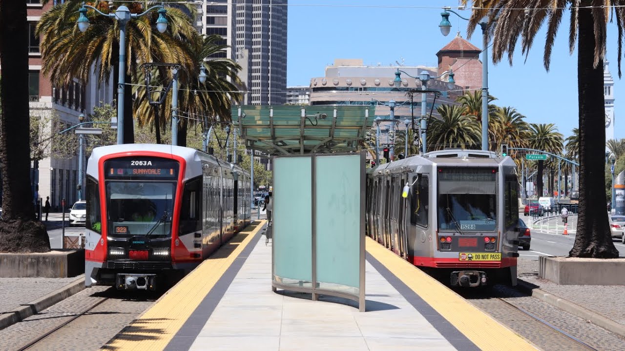 MUNI Streetcar and Trolleybus Compilation