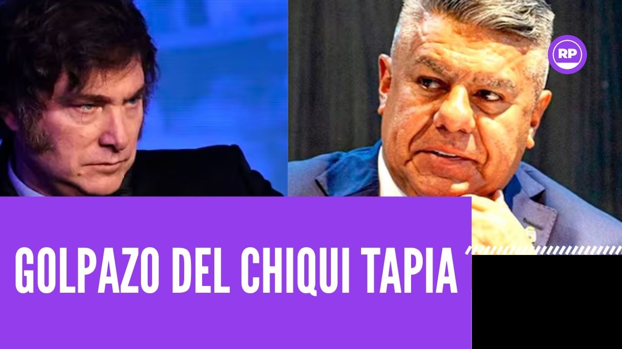 Chiqui Tapia contraataca y le da a Milei a donde más le duele