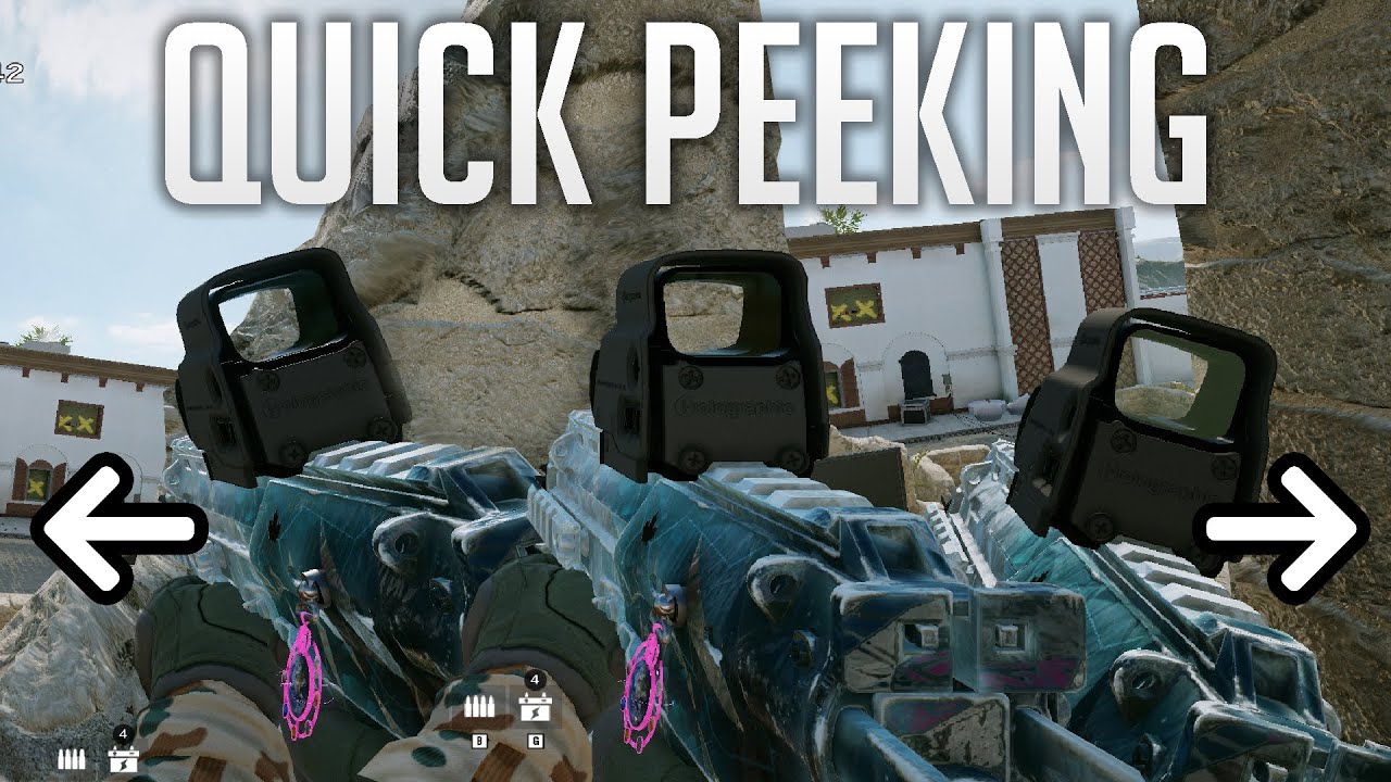 Simple Guide to Quick Peeking / Leaning and It's Purposes