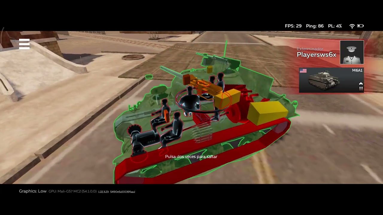 Jugando con tanques 