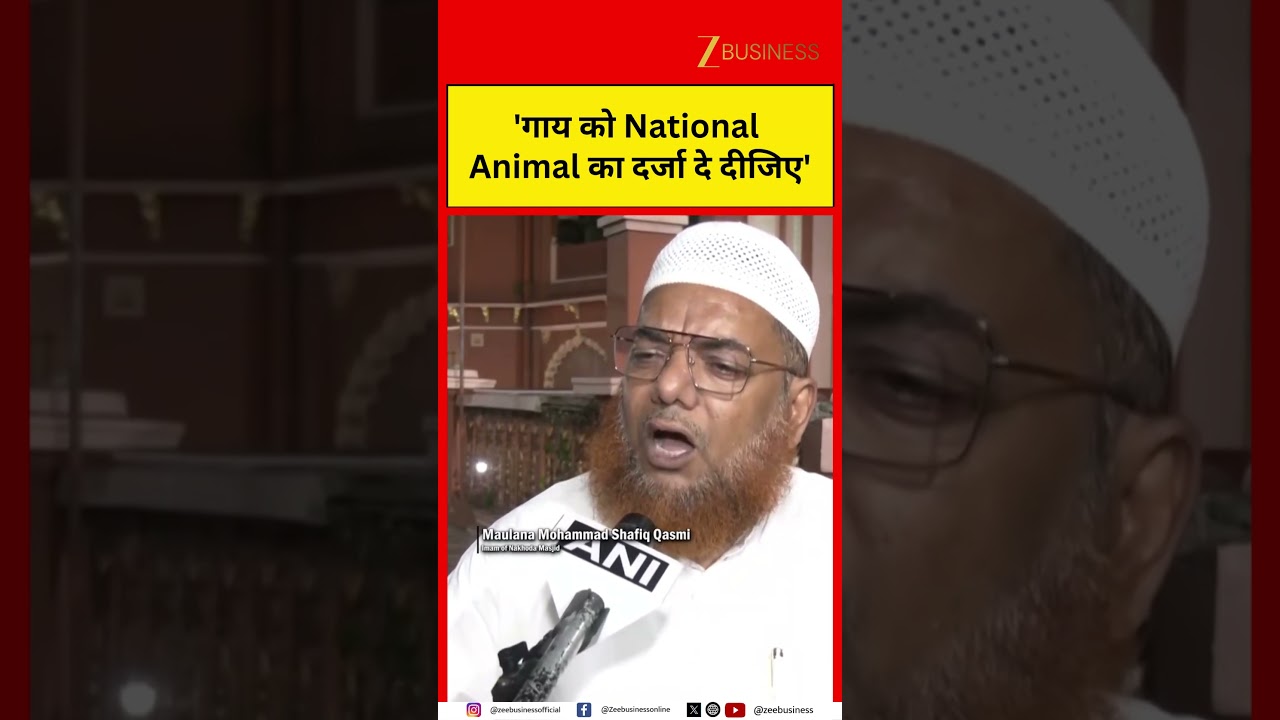 &lsquo;Declare Cow as National Animal&rsquo;: Imam Qasmi&rsquo;s Statement Sparks Debate