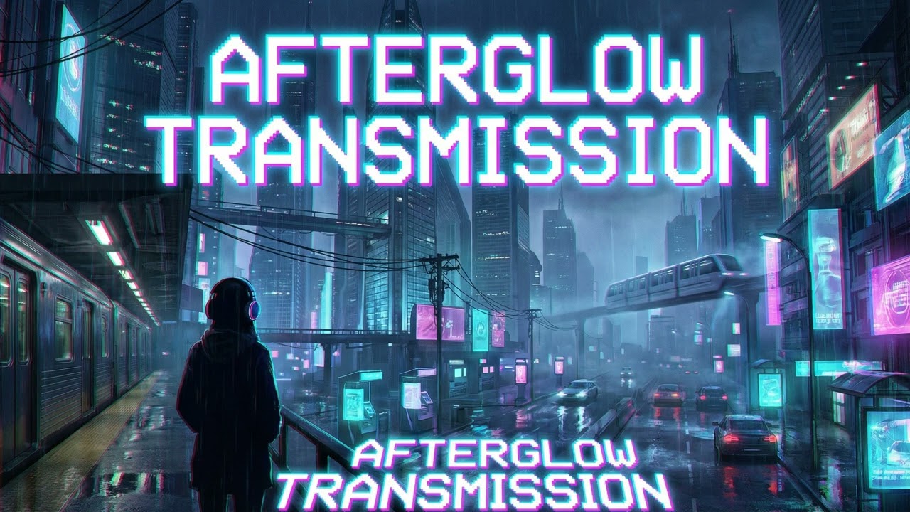 AFTERGLOW TRANSMISSION ⚡ Stylized Cyberpunk Music | Futuristic Cel-Shaded Mix (CC0)