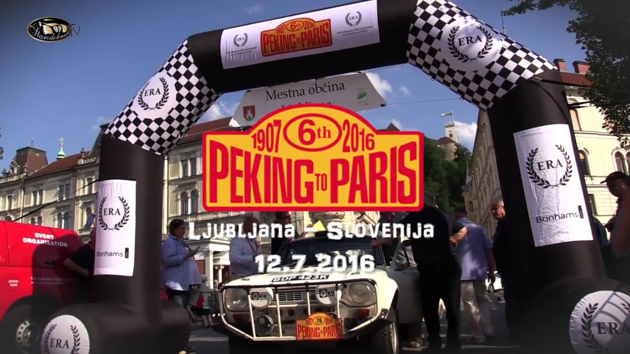 Peking to Paris 2016 - Slovenija / Starodobnik TV