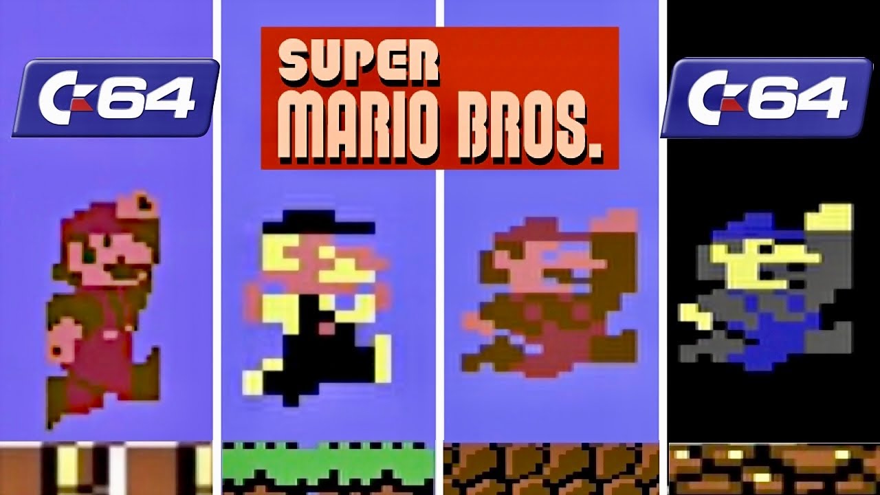 Super Mario Bros. C64 Bootlegs, Clones & Homebrews|Which is Best?