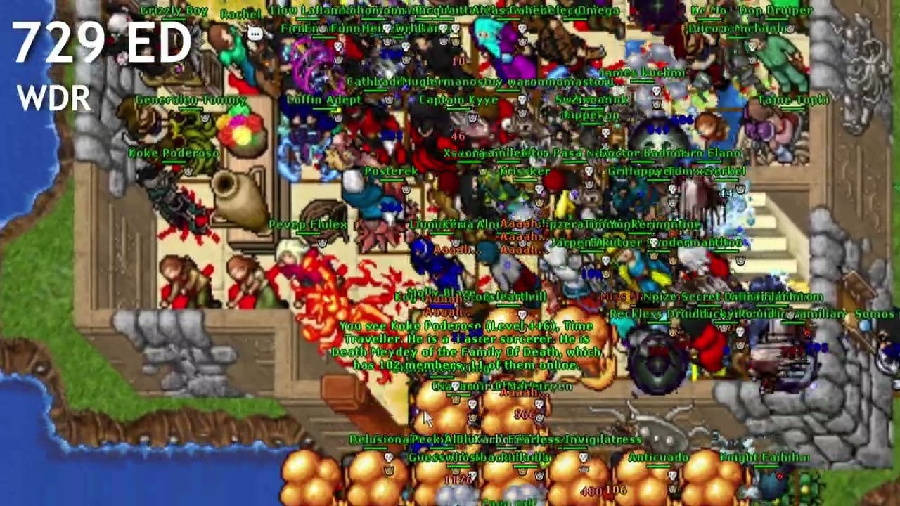 Tibia Antica - The 3 way war - Zero Respect vs. WDC vs. WDR