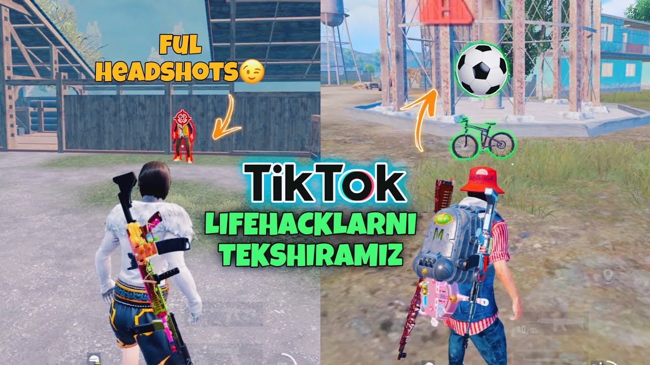 ✅TIKTOKDAGI PUBG LIFEHACKLARINI TEKSHIRISHAMIZ/PUBG SEKRETLARI ISHLAYDIMI⚡